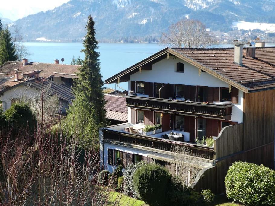 Wohnung Direkt Am Tegernsee Mit Xl-Terrasse Gmund am Tegernsee Luaran gambar